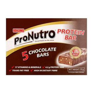 Bokomo Pronutro Chocolate Flavoured High Protein Bar 5 Pack
